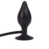 California Exotics Colt Large Pumper Plug Silicone Inflatable Butt Plug, Black
