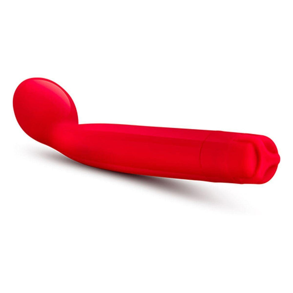 Sleek Multi Speed Curved Tip Vibrator - G Spot Stimulator - Waterproof - Sex Toy For Women - Sex Toy For Couples (Scarlet Red)