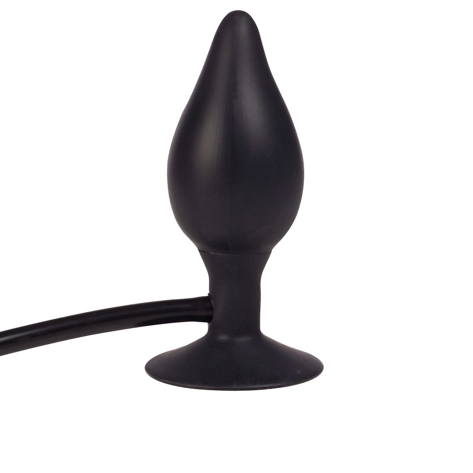 California Exotics Colt Large Pumper Plug Silicone Inflatable Butt Plug, Black
