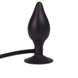 California Exotics Colt Large Pumper Plug Silicone Inflatable Butt Plug, Black