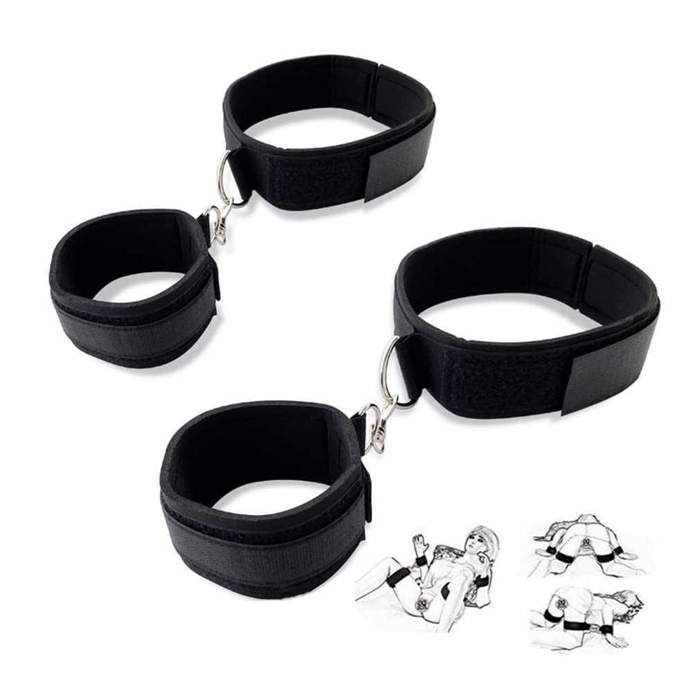 Handcuffs Thigh Wrist Cuffs Bed Restraints Toys For Women Sex Bondage picture image
