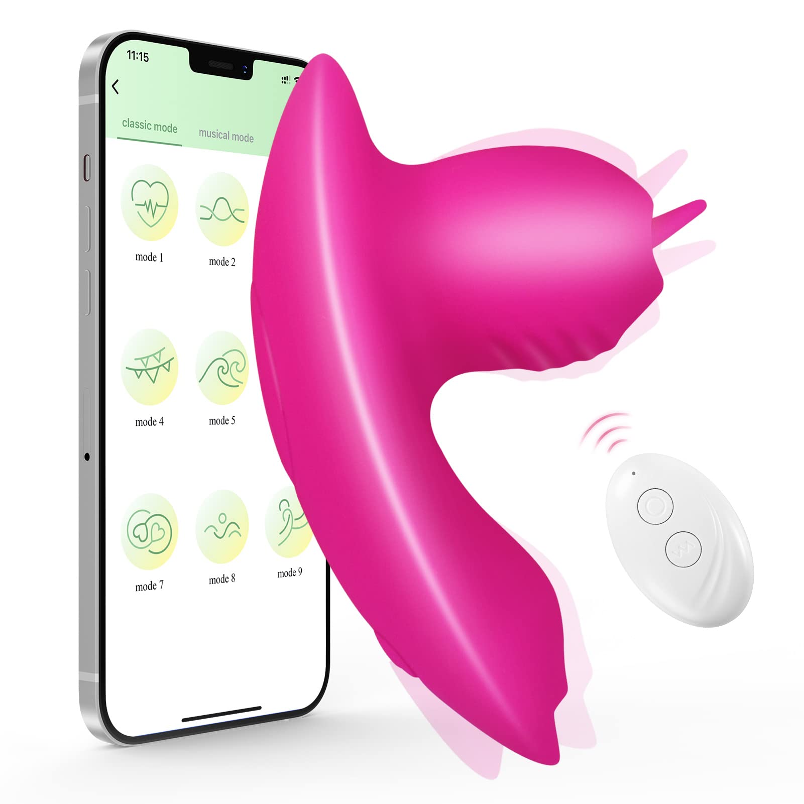 Avxoo Wearable Vibrator App Remote Control Panty Vibrator With 10 Lick –  Personalcrave