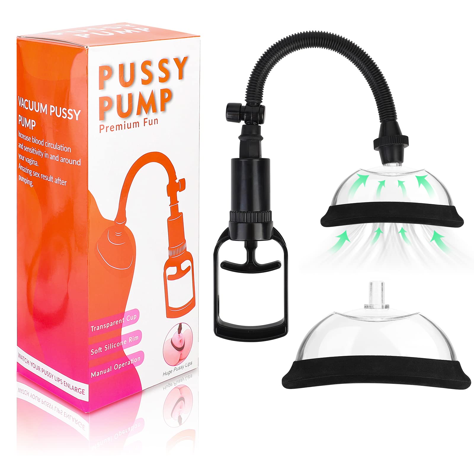 Live4Cool Pussy Pump Sexual Enhancers Sex Toys For Women Vagina Pump M