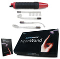 Neon Wand Electrosex Kit - Red And Black Handle  Red Electrode