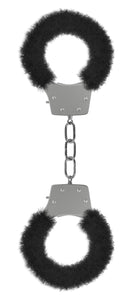 Pleasure Handcuffs Furry Black