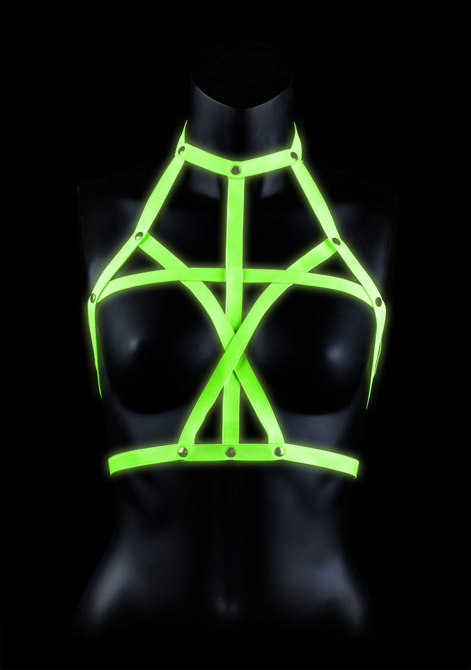 Bra Harness - Large/Xlarge - Glow In The Dark