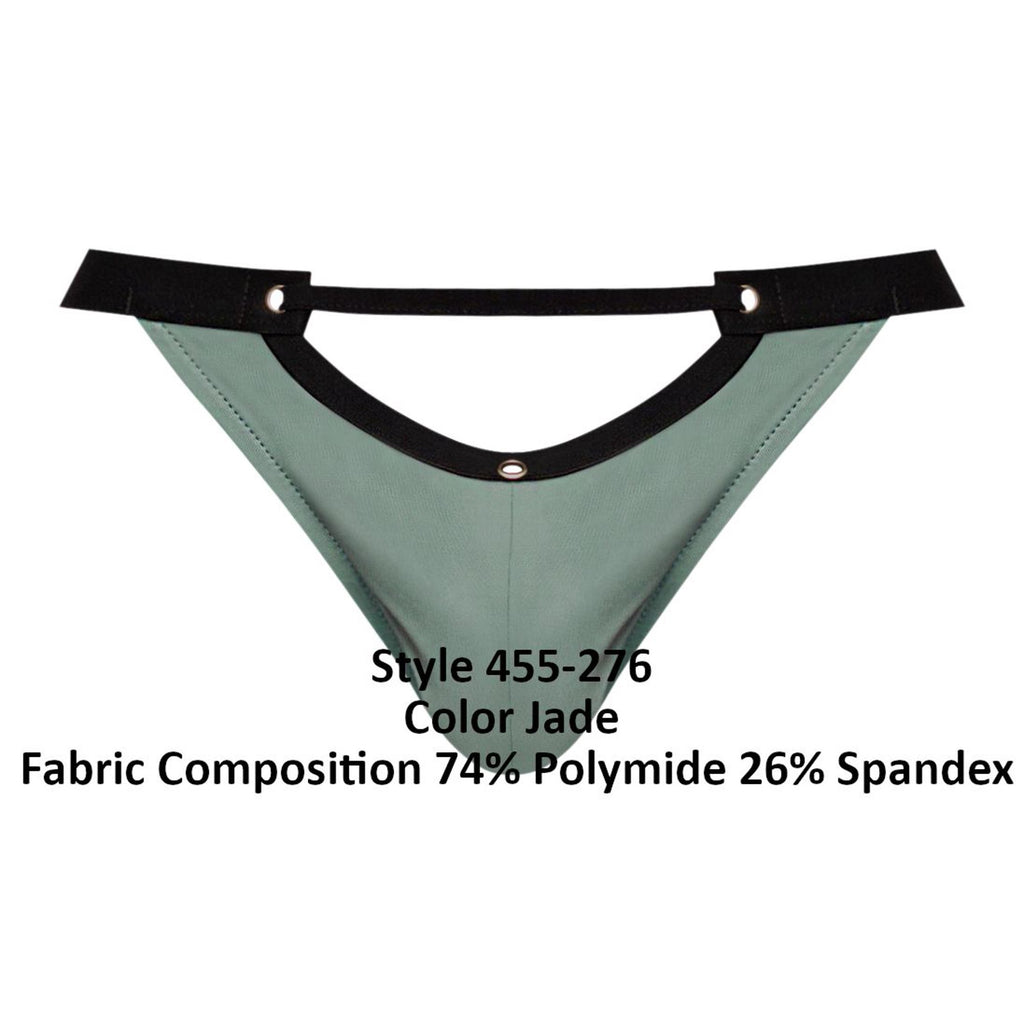 Magnificence Micro V-Thong -  X-Large - Jade