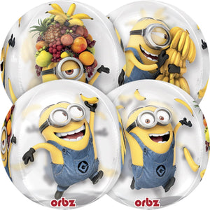 15'' Despicable Me Clear Orbz Balloon