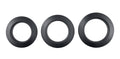 Adams 3-Piece Penis Ring Set - Black