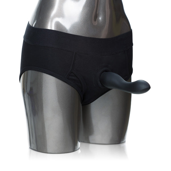 Packer Gear Brief Harness - Large/Extra Large - Black
