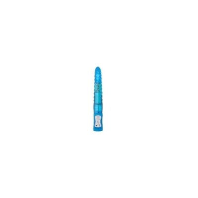 Golden Triangle Twist And Shout Waterproof Vibrator, Blue