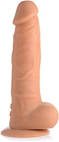 Master Series Power Pounder Signature Stroke Thrusting Silicone Dildo Flesh 1 Count