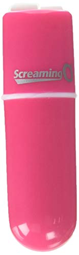 Screaming O Charged Vooom Rechargeable Bullet Vibe, Pink,1 Count,Scvchgbulpk