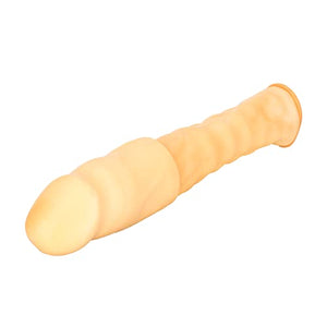California Exotics Latex Extension, Smooth, Ivory, 3&quot;