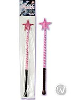 California Exotics Twinkle Lovers Riding Crop, Pink Star