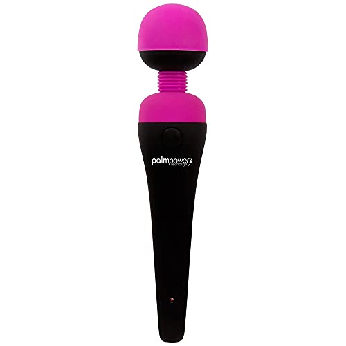 Palm Power Massager Fuschia Rechargeable Waterproof