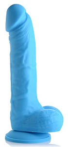 (Wd) Lollicock 7In Silicone Do W/ Balls Berry