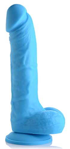 (Wd) Lollicock 7In Silicone Do W/ Balls Berry