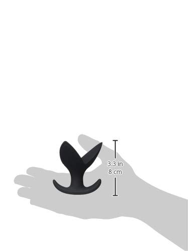 Master Series Dark Bloom Mini Claw Silicone Anal Plug Black (Af620)