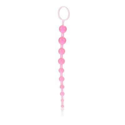 California Exotics X-10 Beads Pink Se123304
