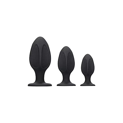 (Wd) Diamond Butt Plug Set Bla