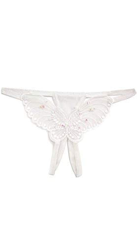 Butterfly Crotchless W/Peral Sequin Detail (Dz. Pack Only) Plus Si Assorted