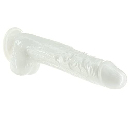 Addiction Pearl 7.5 Dong Pearl White Tpe W/ Bullet &quot;