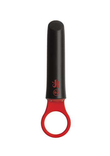 Kink by Doc Johnson  Power Play  Powerful 20 Function Vibrator with Silicone Grip Ring  Quiet Motor  Small Size  Waterproof  