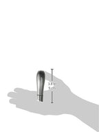 Bms Rain 7 Function Textured Bullet Waterproof Vibrator, Silver, 3 Inch