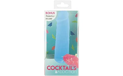 Addiction Cocktails 5.5 Silicone Dong Blue Lagoon &quot;