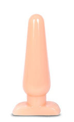 Hung Rider Butt Plug, Beige, Large