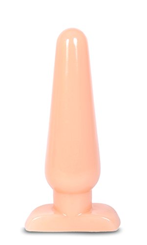 Hung Rider Butt Plug, Beige, Large