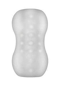 Doc Johnson Goodhead - Helping Head Pro - Ultraskyn - Ultimate Bj Helper - Stimulating Massage Beads - Super Soft & Stretchy, Frost