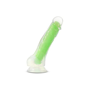 Neo Elite Viper 7&quot; Dildo Neon Green