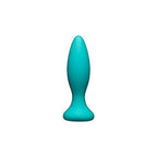 Doc Johnson  APlay  Vibe  Beginner  Rechargeable Vibrating 10Function Silicone Anal Plug with Wireless Remote  Small  Tea