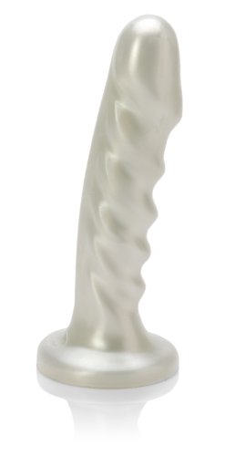 Tantus Echo - Ultra-Premium Silicone Dildo And Vibrator - Pearl White