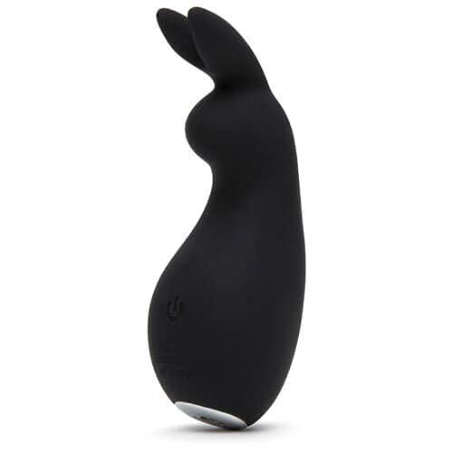 Fifty Shades Of Grey Greedy Girl Black Clitoral Rabbit Vibrator - Rechargeable, Waterproof - Petite Size