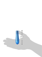 Bms Rain Textured 7 Function Bullet, 3 Inch Blue,