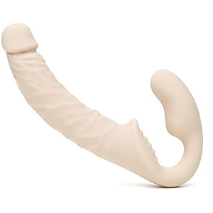 Lovehoney Lifelike Lover Luxe Strapless Strap On Dildo - Adjustable 9 Inch Realistic Dildo for Women - Smooth Soft to Touch Sili