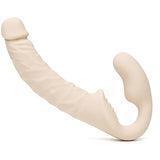 Lovehoney Lifelike Lover Luxe Strapless Strap On Dildo - Adjustable 9 Inch Realistic Dildo for Women - Smooth Soft to Touch Sili