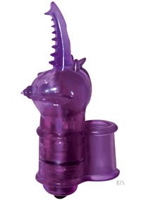 Ceri Finger Teaser Purple Dildo