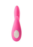 Leah Usb Rechargeable Silicone 10-Function Rabbit Vibrator - Pink