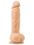 Colours - Pleasures - Vibrating - 5 Inch Dildo -  White