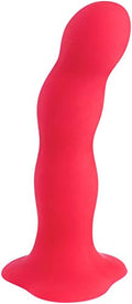 Fun Factory Adult Toys - Suction Cup Dildo And Strapon Adult Sex Toy - Dildo For Women, Men And Couples (Bouncer Red)