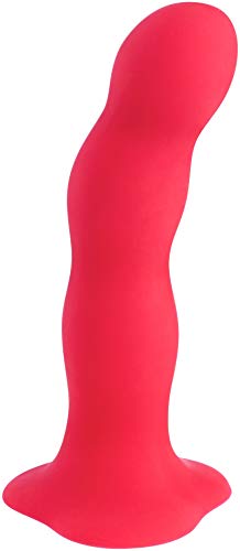 Fun Factory Adult Toys - Suction Cup Dildo And Strapon Adult Sex Toy - Dildo For Women, Men And Couples (Bouncer Red)