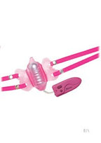 Femme Fatale Collection Clit Teaser Pleaser Vibrating Strap On Bubblegum