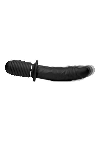 Master Series Power Pounder Vibrating & Thrusting Dildo