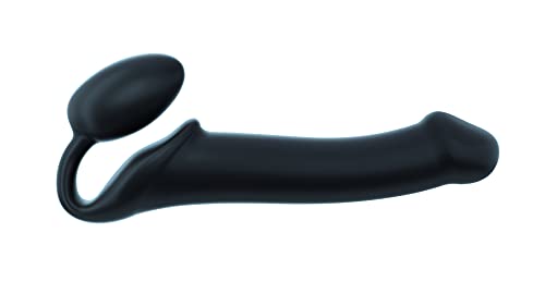 Strap-On-Me Semi-Real Bend Strap-On Bk S