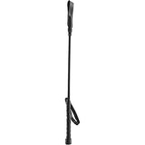 Short Riding Crop Slim Tip (20&quot;) - Black