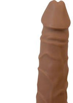 Real Skin Big Boss Vibrator, Flesh, 8 Inch